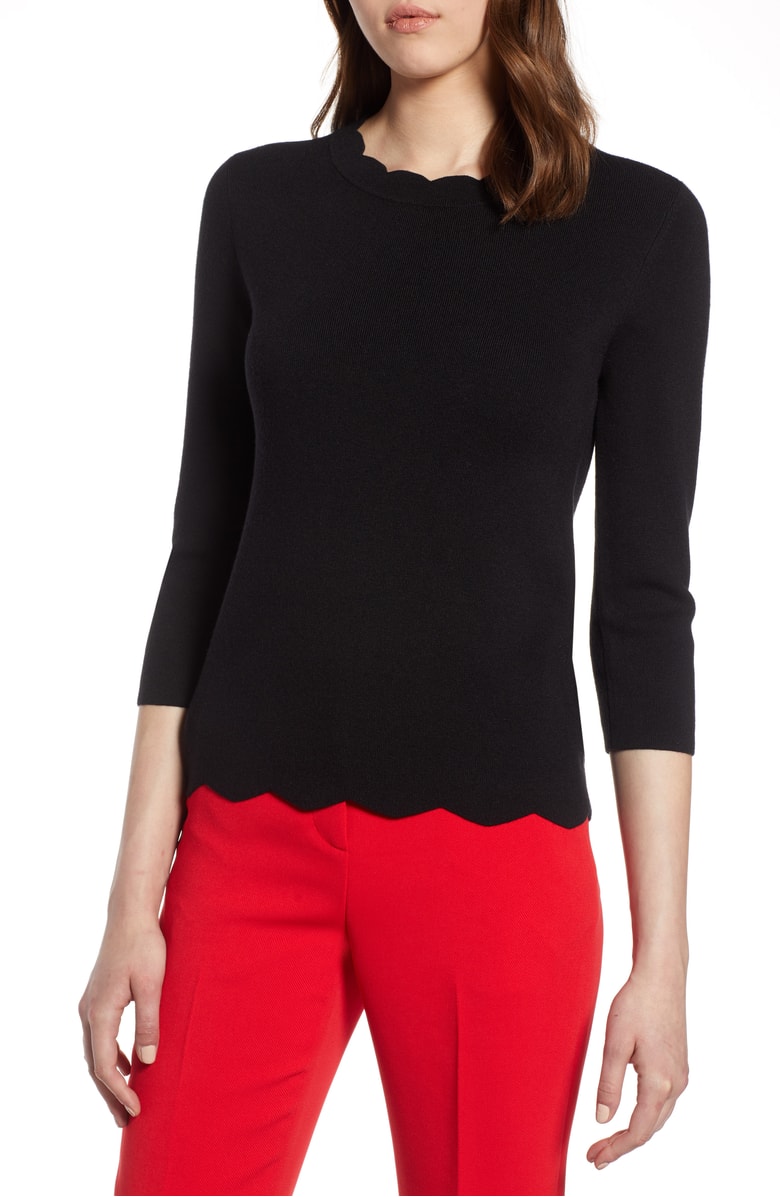 Alessandra Salt N Peppar Bukser - Black main image 1